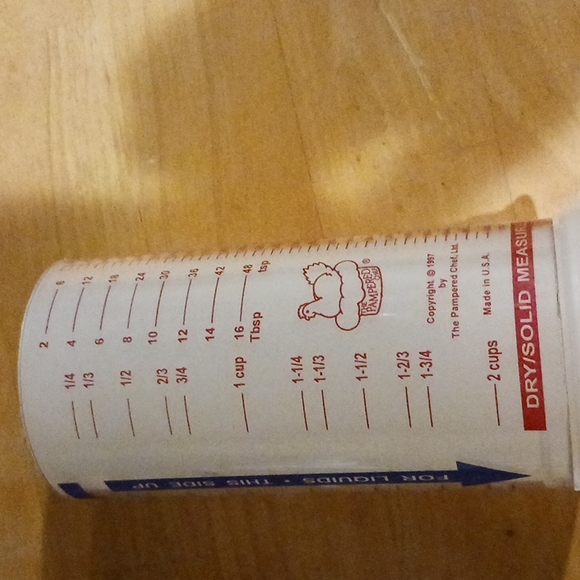 The Pampered Chef Kitchen Pampered Chef Measuring Cup Poshmark